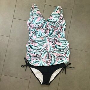 Maternity halter bathing suit